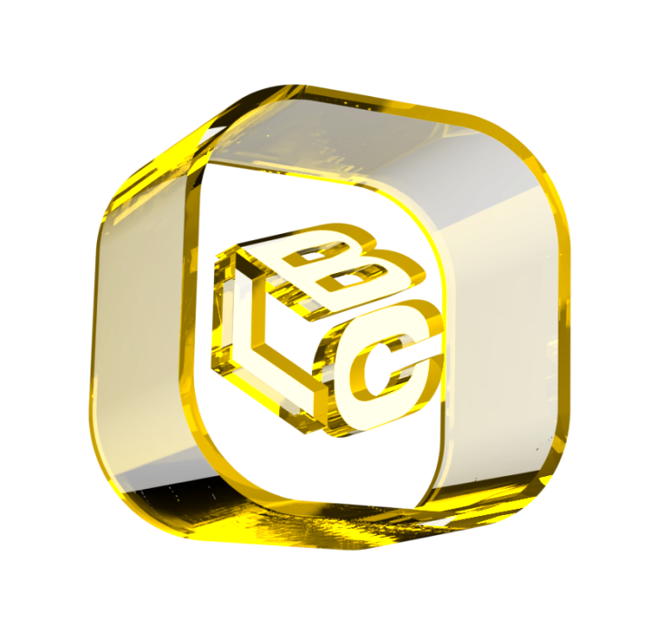 Elemento LCbank em 3d Transparente